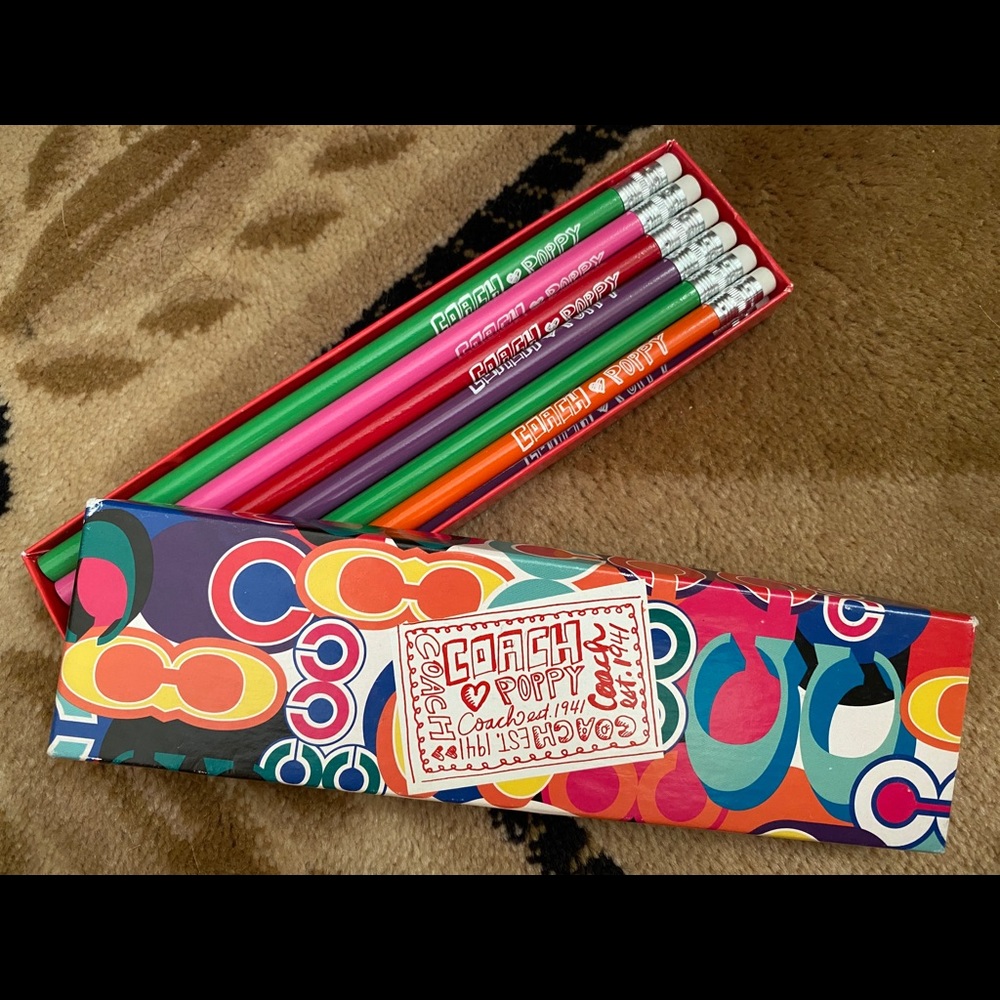 COACH Poppy Pencils